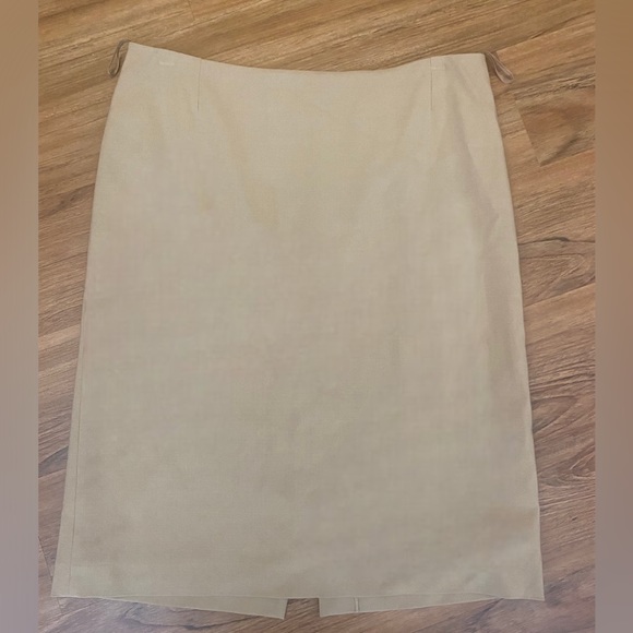 Prada Knee Length Pencil Skirt Women's Size 46 US 12 Made In Italy - Picture 3 of 14